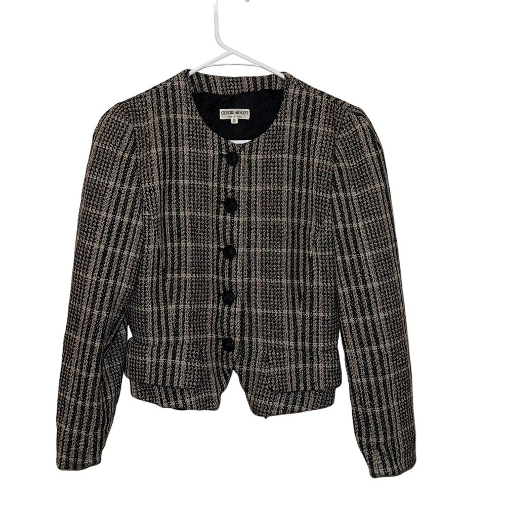 Giorgio Armani Women Jacket Size 44/10 - Picture 3 of 10